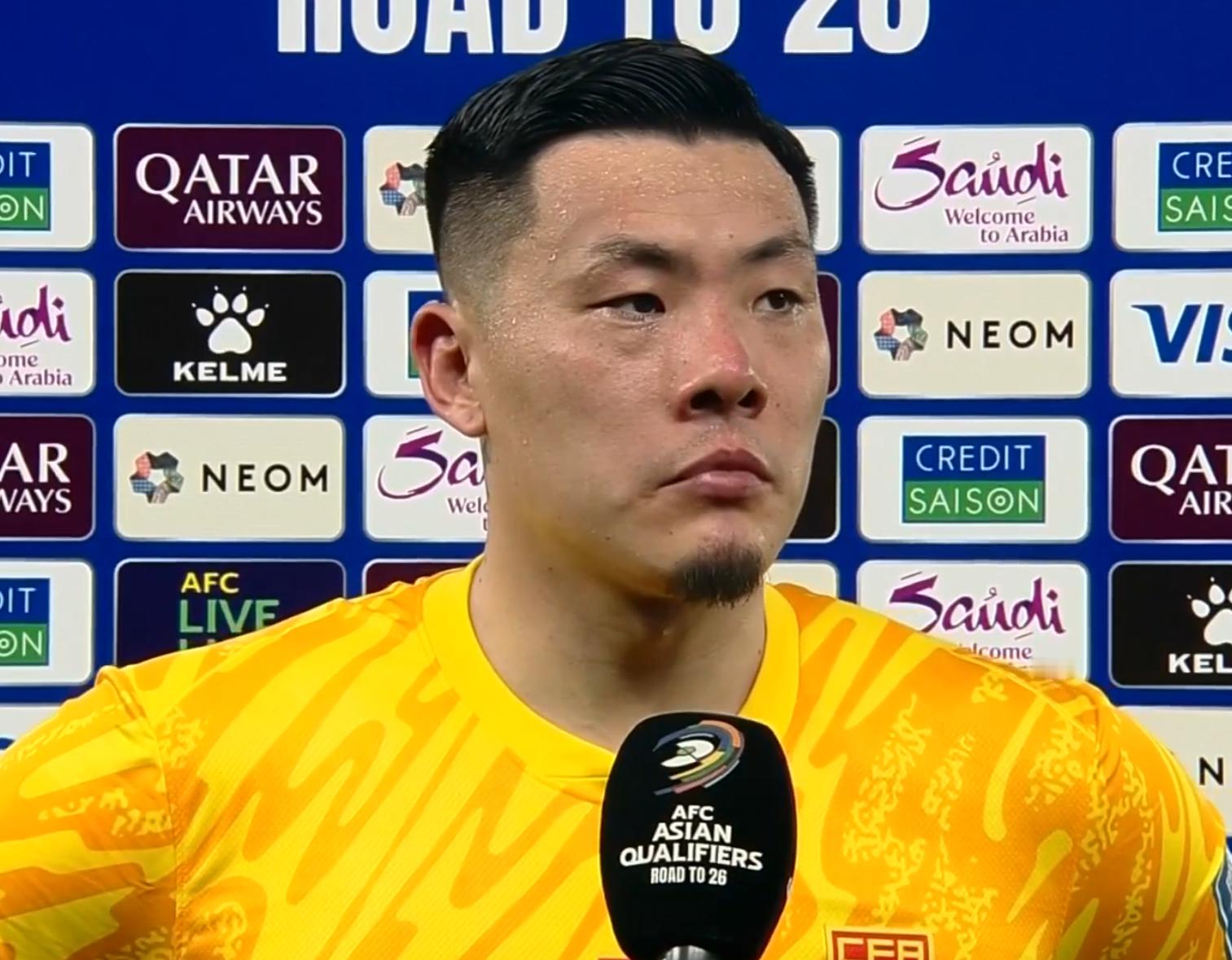 国足vs印尼国足无缘2026世界杯国足0比1印尼 王大雷说有些东西没法控制王大雷