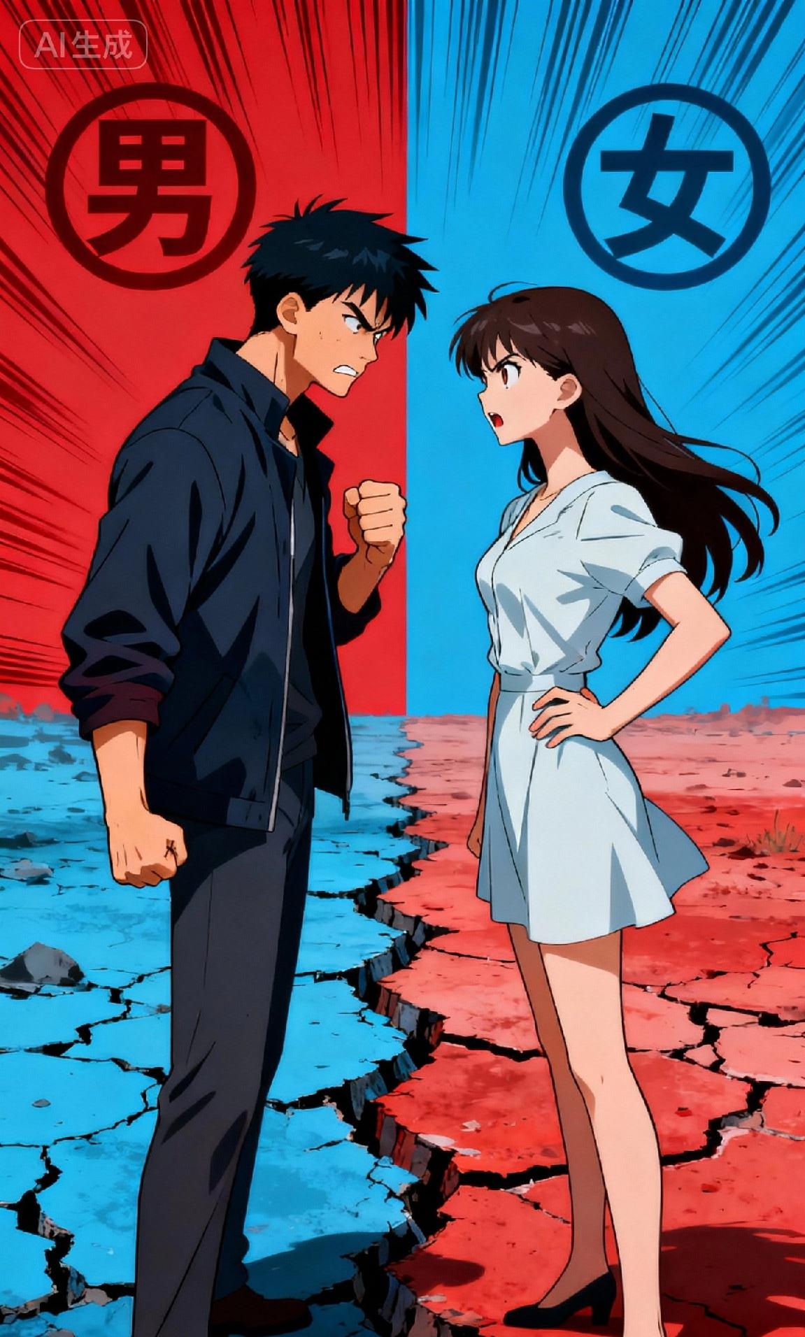 ⊹꙳ ˶˙ᵕ˙˶ ⊹꙳
讲真的
如果男女方都“觉醒”情况下
发生争执，
到达了动