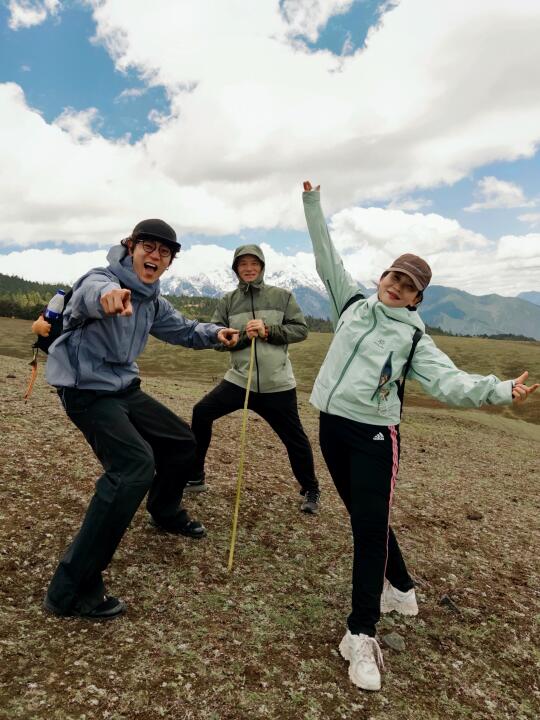 带我的爸妈去徒步！