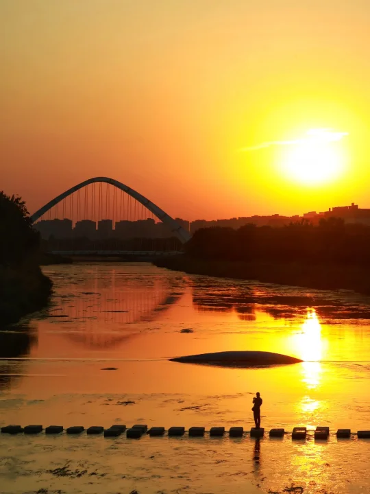 没有骗我🌅七夕的晚霞美到窒息‼️