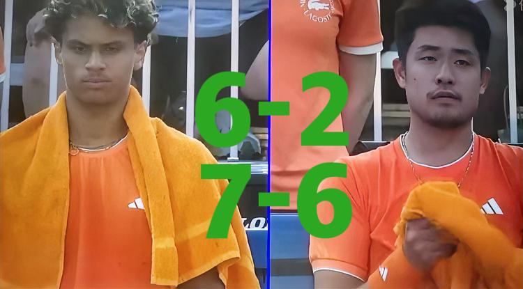 吴易昺迈阿密一轮游！！
无缘中国球员开门红！！
在刚刚结束的迈阿密男单第一轮比赛