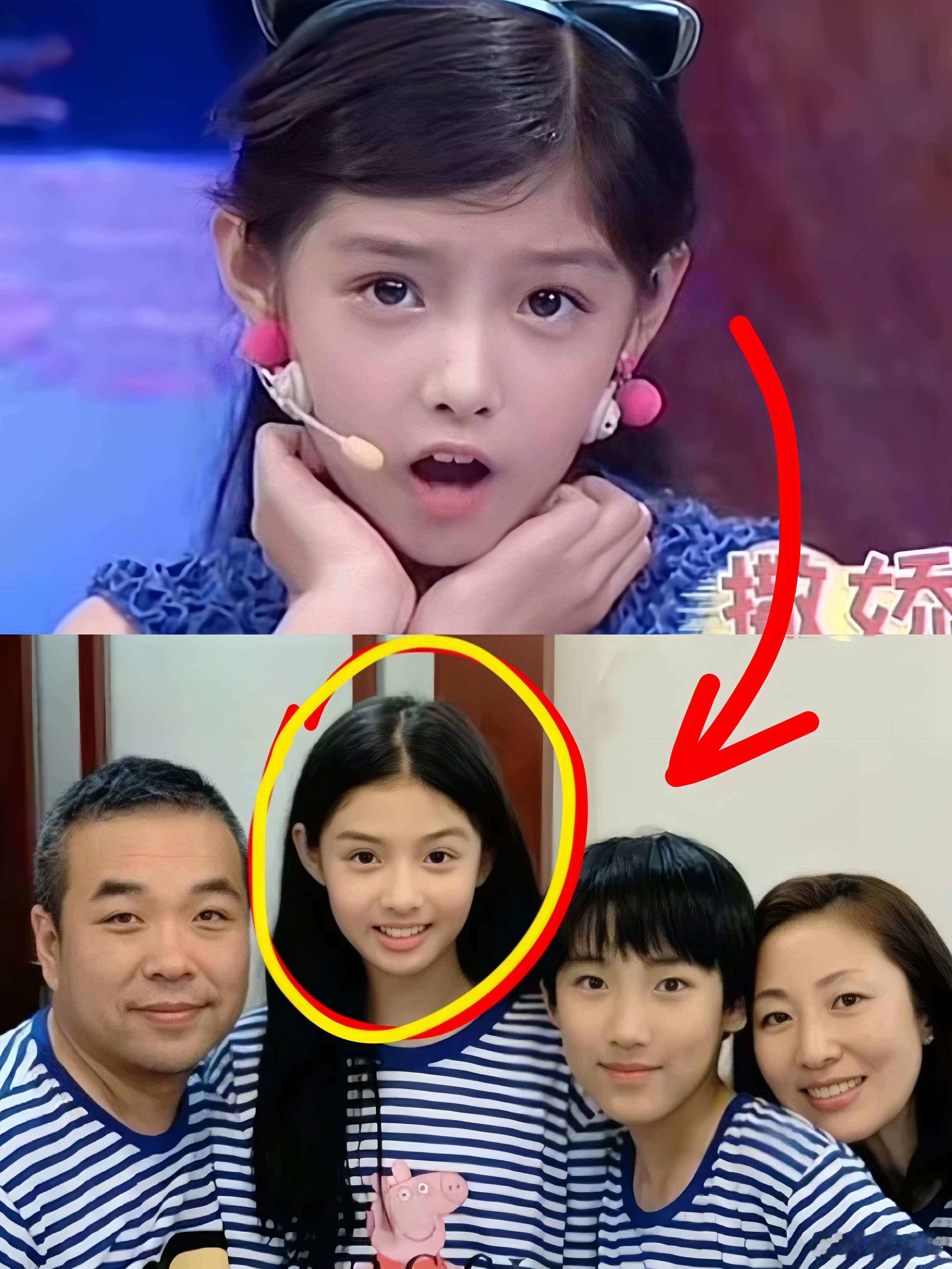 果然顶级美貌向来都是基因彩票。。。一直以为艾米是混血，考古了家庭合照才发现是妥妥