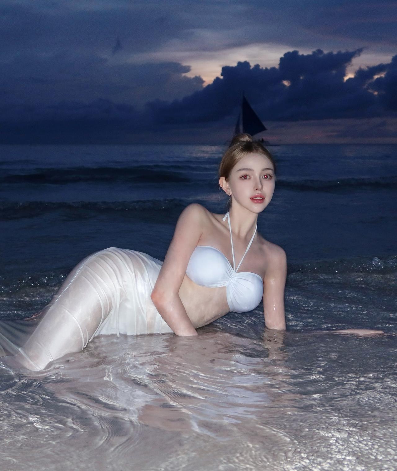 俄罗斯美少女比基尼画报，宛若天仙！