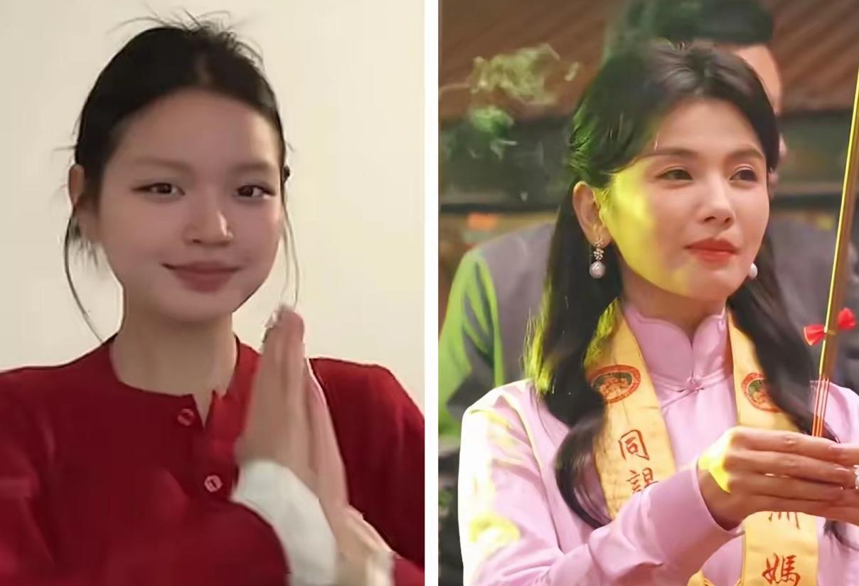 刷到小妈祖的照片，一眼就被吸引住了。那孩子眉眼间自带一股灵气，不笑的时候竟有几分