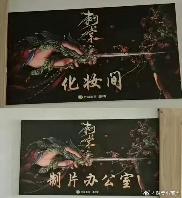 网传刺棠海报都出来了  女主真的是卢昱晓啊？