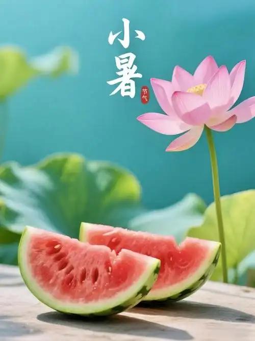 五律小暑通韵
炎光炽九垓，
暑气自天来。
蚁阵移高树，
蝉声噪古槐。
日烘溪水暖