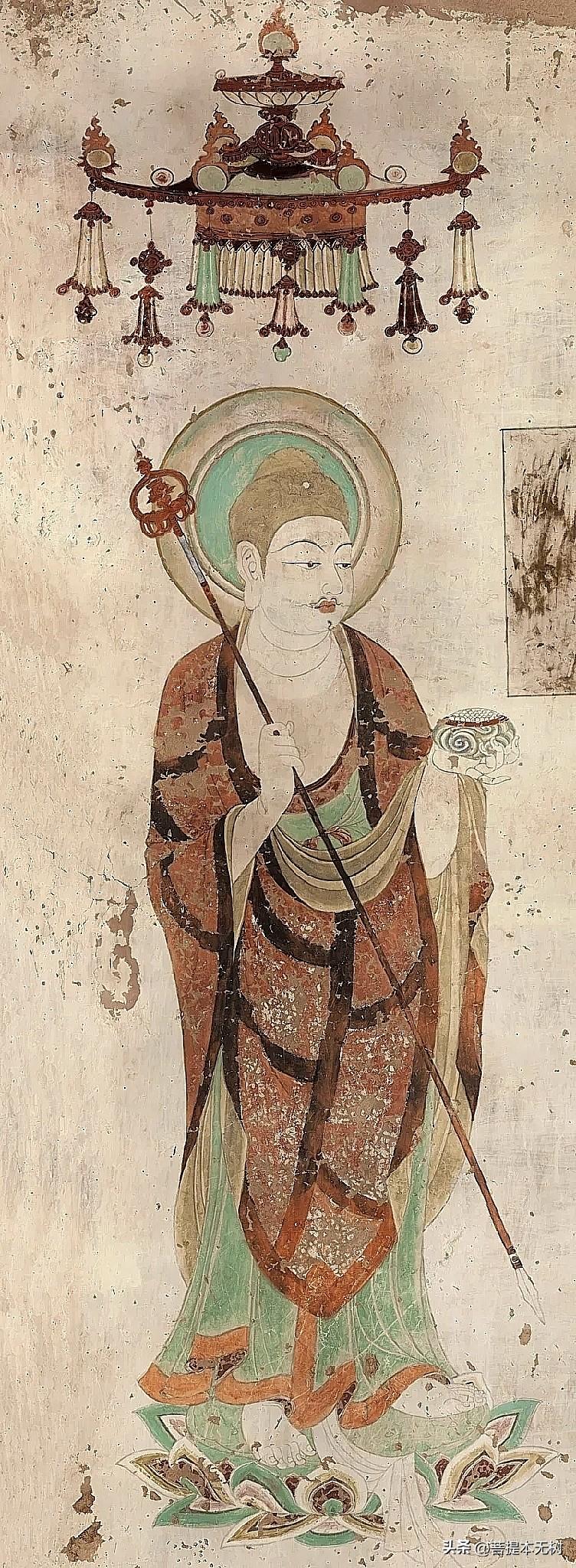 藏在榆林窟的千年治愈壁画！中唐药师佛，看完心头安稳
 
去过敦煌莫高窟的人很多，