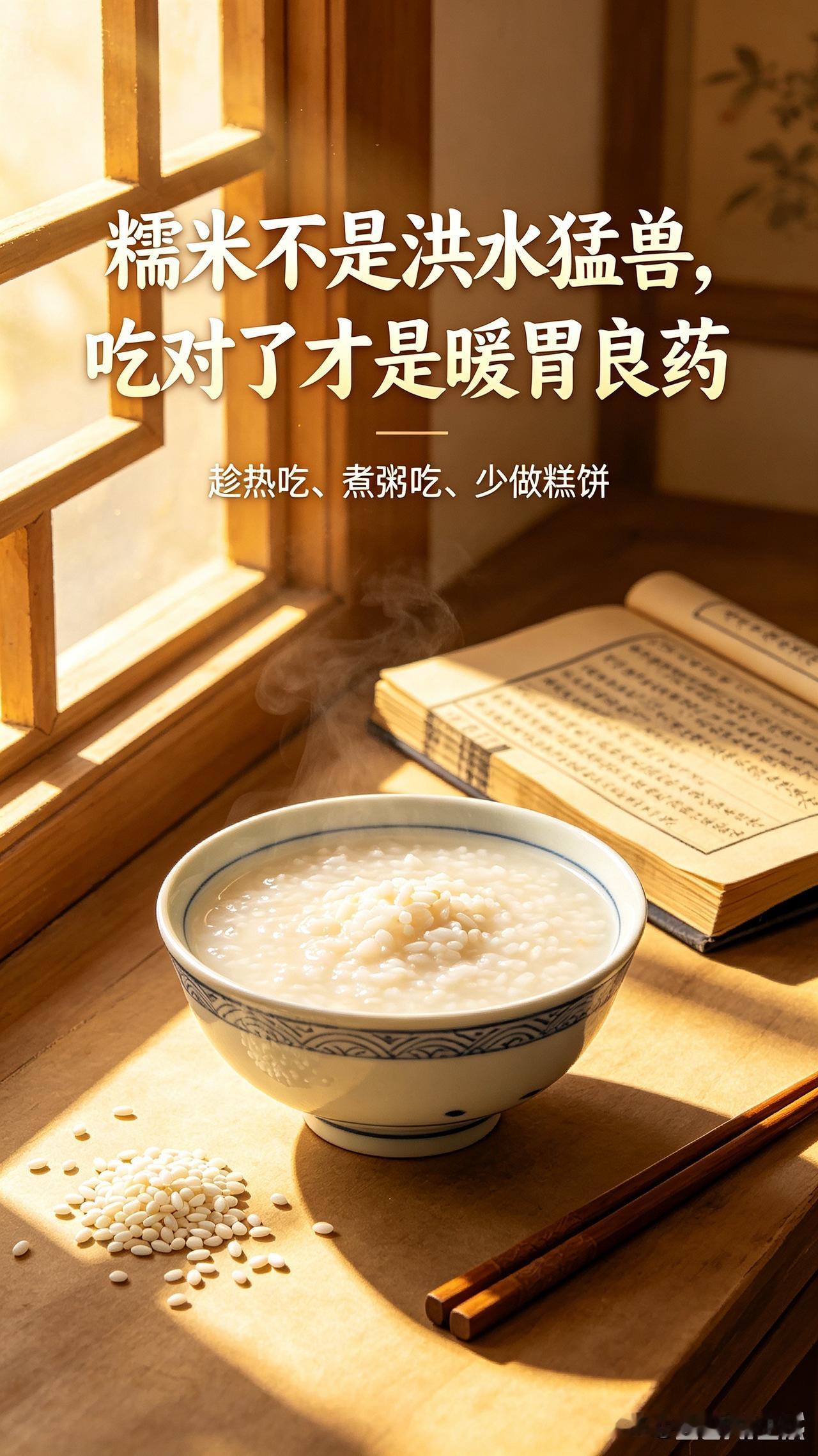 别再冤枉糯米了！它是《千金方》里的“温补之王”，只是你吃错了

提到糯米，你脑海