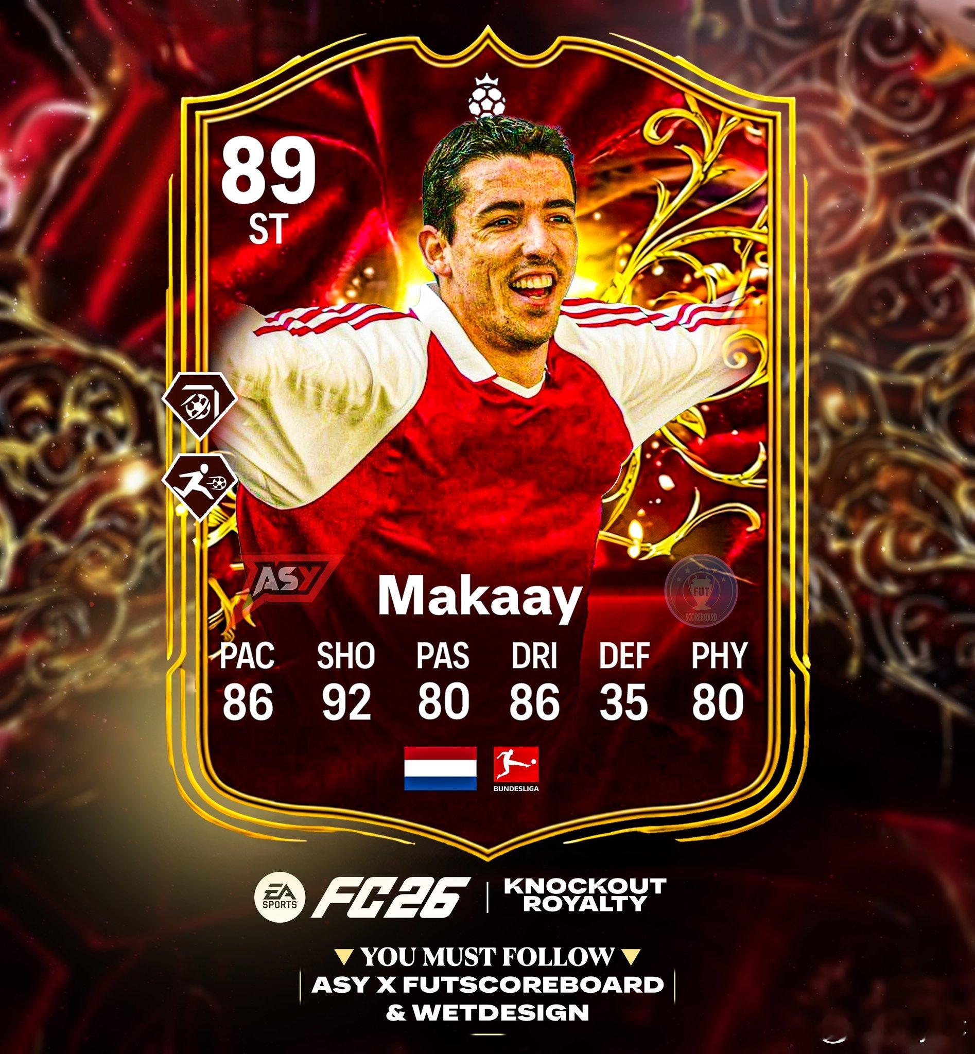 FUT 26新增英雄：罗伊·马凯FC26