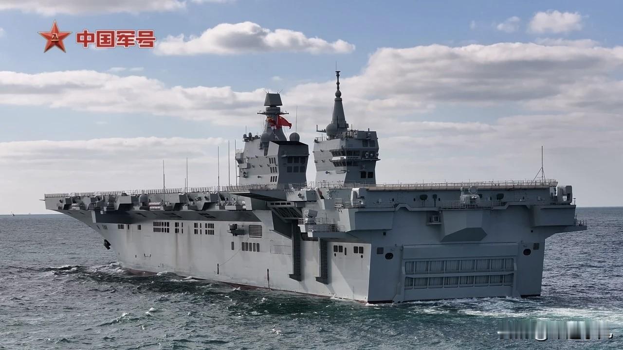 最新高清图公开！076首次海试完成归来，动力测试完全没有问题！👍👍👍

刚