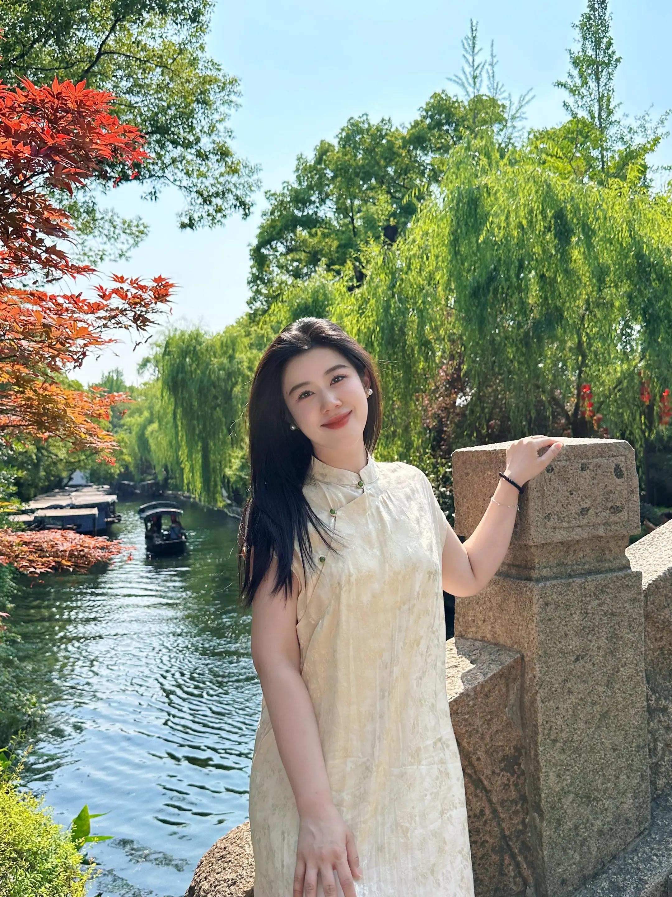小桥流水女娃