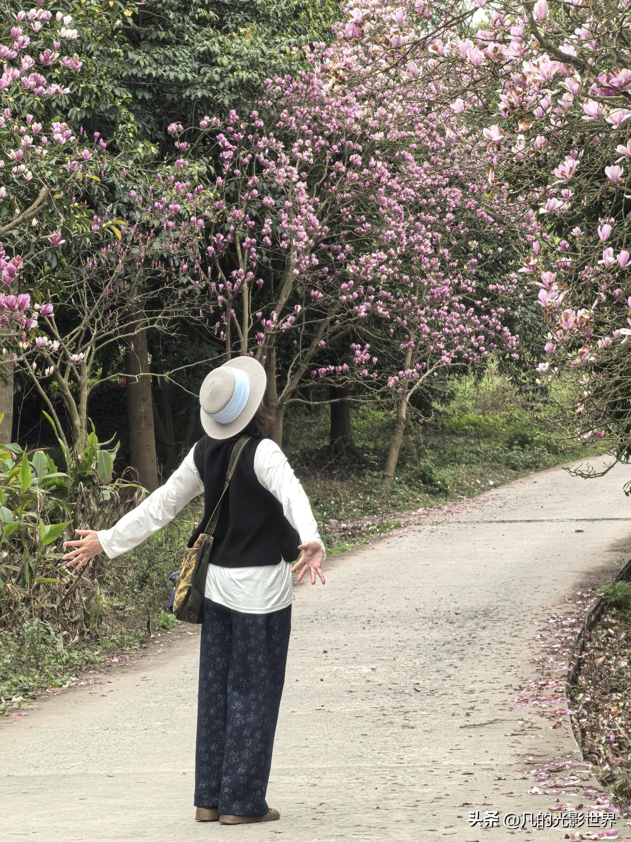 生活可不就得自寻开心嘛！就像我，春暖花开的季节，周末在家完全宅不住，心想出去看看