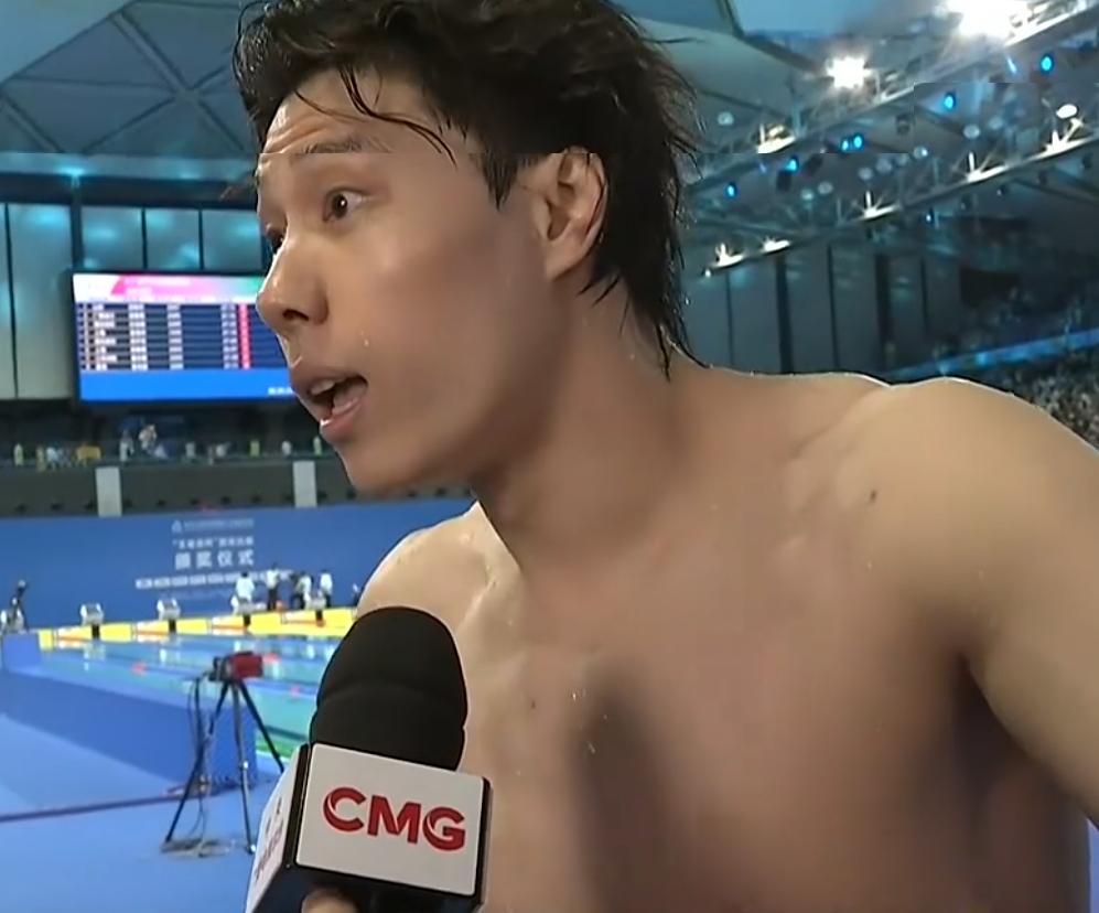 破案了，覃海洋自述犯规原因。
11月13日晚，在全运会游泳男子50米蛙泳的决赛中