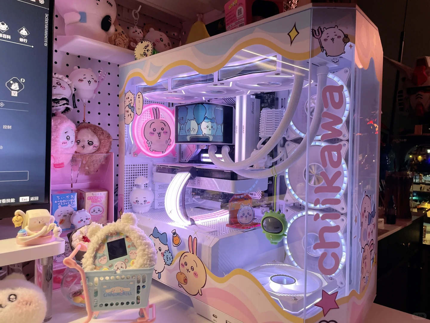 💛少女心电竞房｜chiikawa超可爱海景房主机