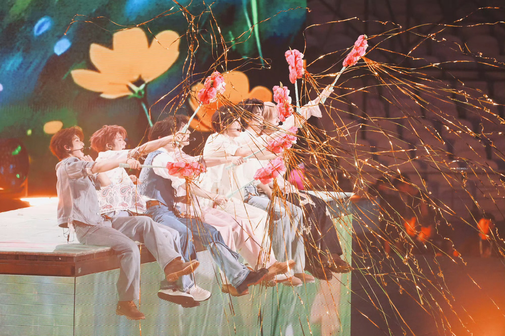 时代少年团🍿时代少年团 扶摇肆时满星河🍿时代少年团代言元梦之星那晚的晚霞很美