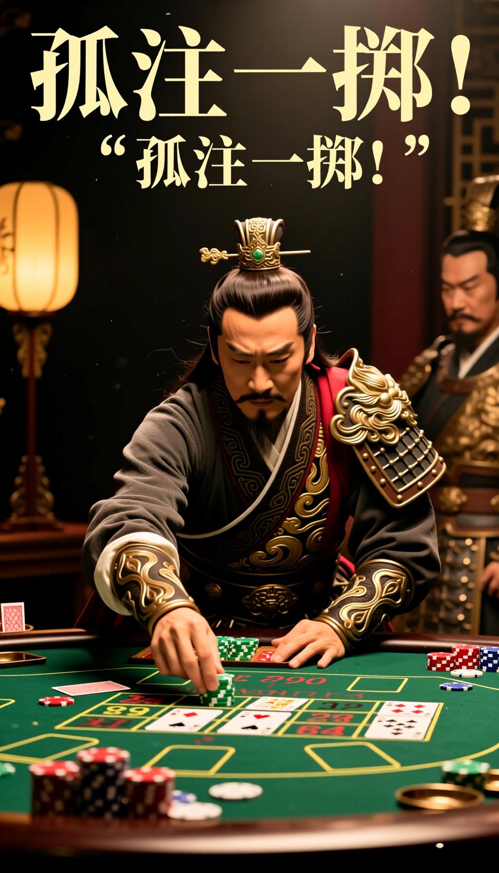 “孤注一掷”这个成语，听起来就像是在赌桌上押上全部筹码的那一刻，心跳加速，胆气冲