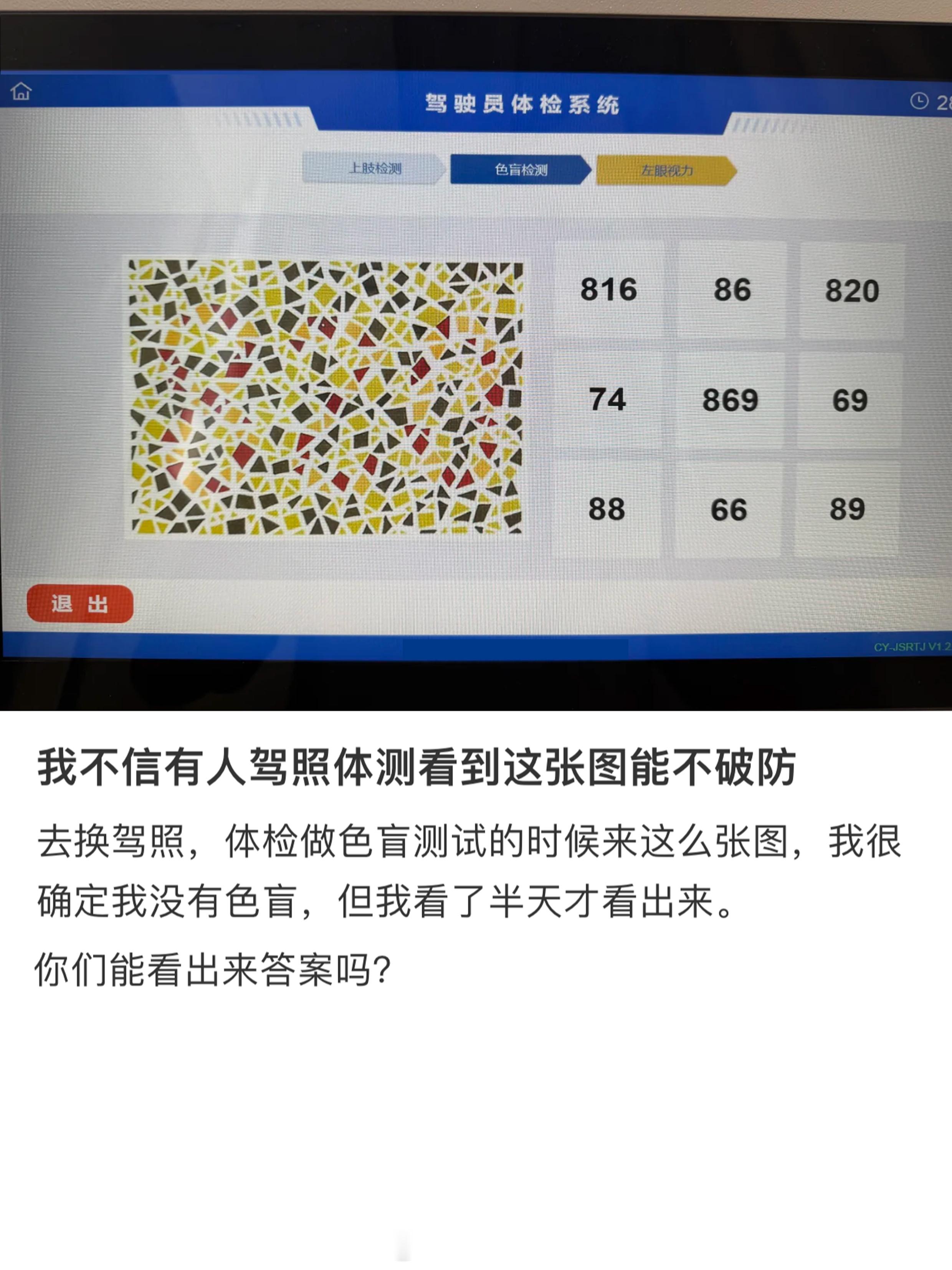 乍一看有点难度啊我也看了半天才看出来是哪个数字你们能认出来吗？ 