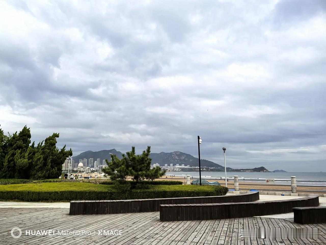 #随手一拍都是美景#青岛石老人海水浴场今天下午3:25啥模样？