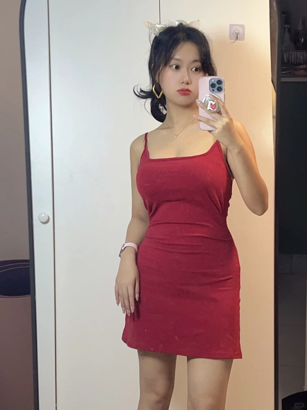 163 52｜大🐻妹妹红裙魅力时刻💃