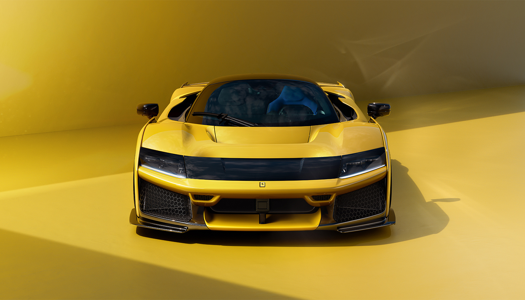 法拉利F80，摩德纳黄，Giallo Modena ​​​
