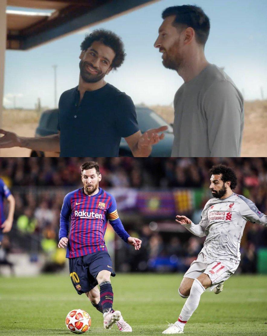 🗣️如果梅西在英超踢球会发生什么？萨拉赫🎙️：“无论他去哪里踢球，我们都会谈