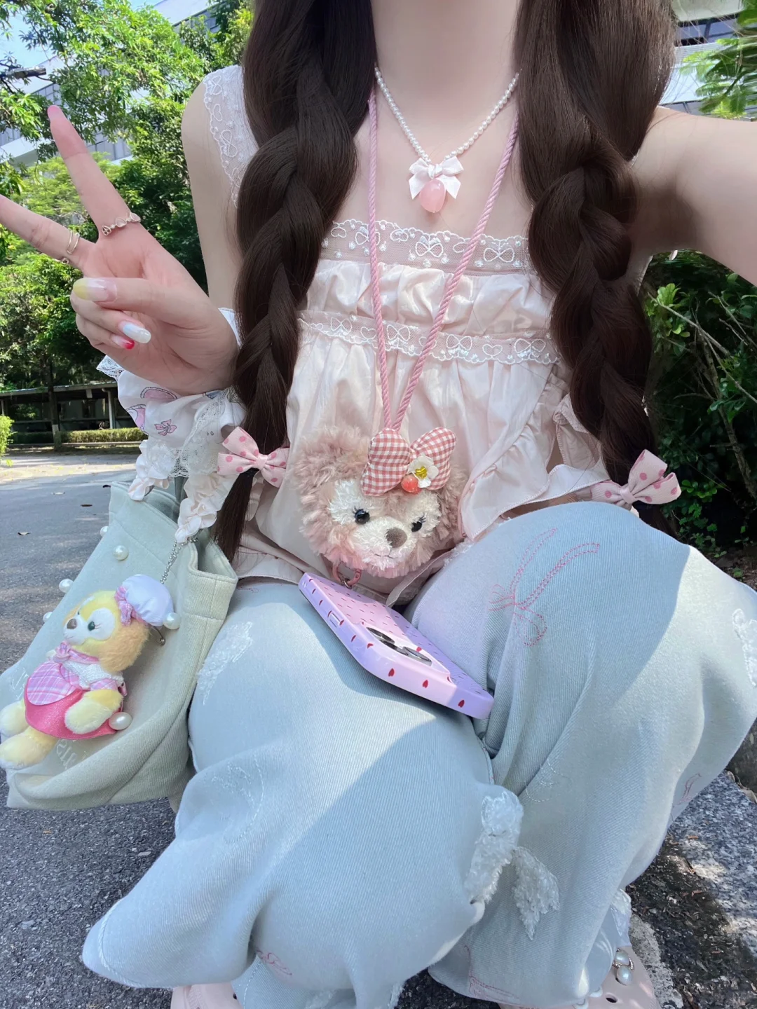 装甜妹好累……🥹