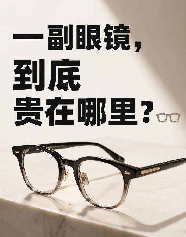一副眼镜，到底贵在哪里？
配眼镜的时候，很多人都会问一句：
“有的眼镜几百，有的