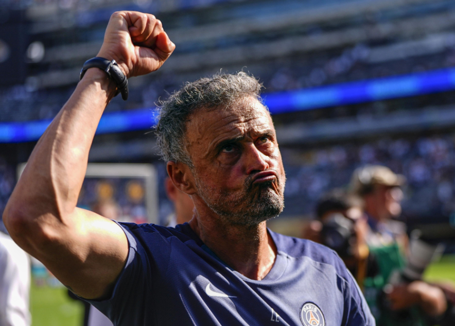 法甲第18轮比赛，巴黎主场3-0击败里尔，巴黎主帅恩里克赛后接受了媒体的采访。“