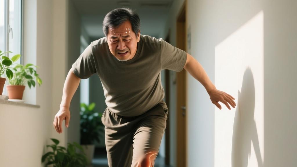 在日常生活中很多人可能都经历过这样的情况，走路时膝盖突然“软”了一下。如果经常在