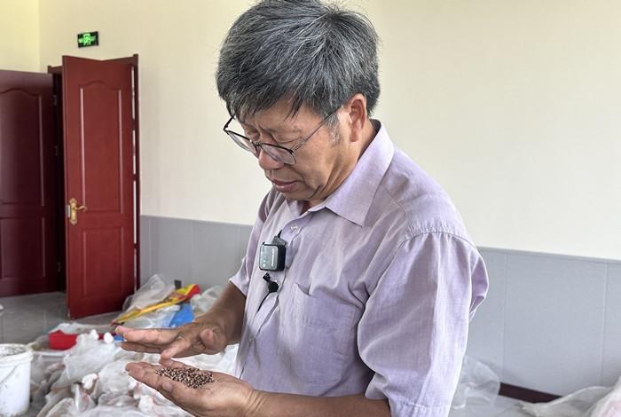 教授的妻子跟农村妇女差不多，就明白了，确实是干实事了。
       大学教授没