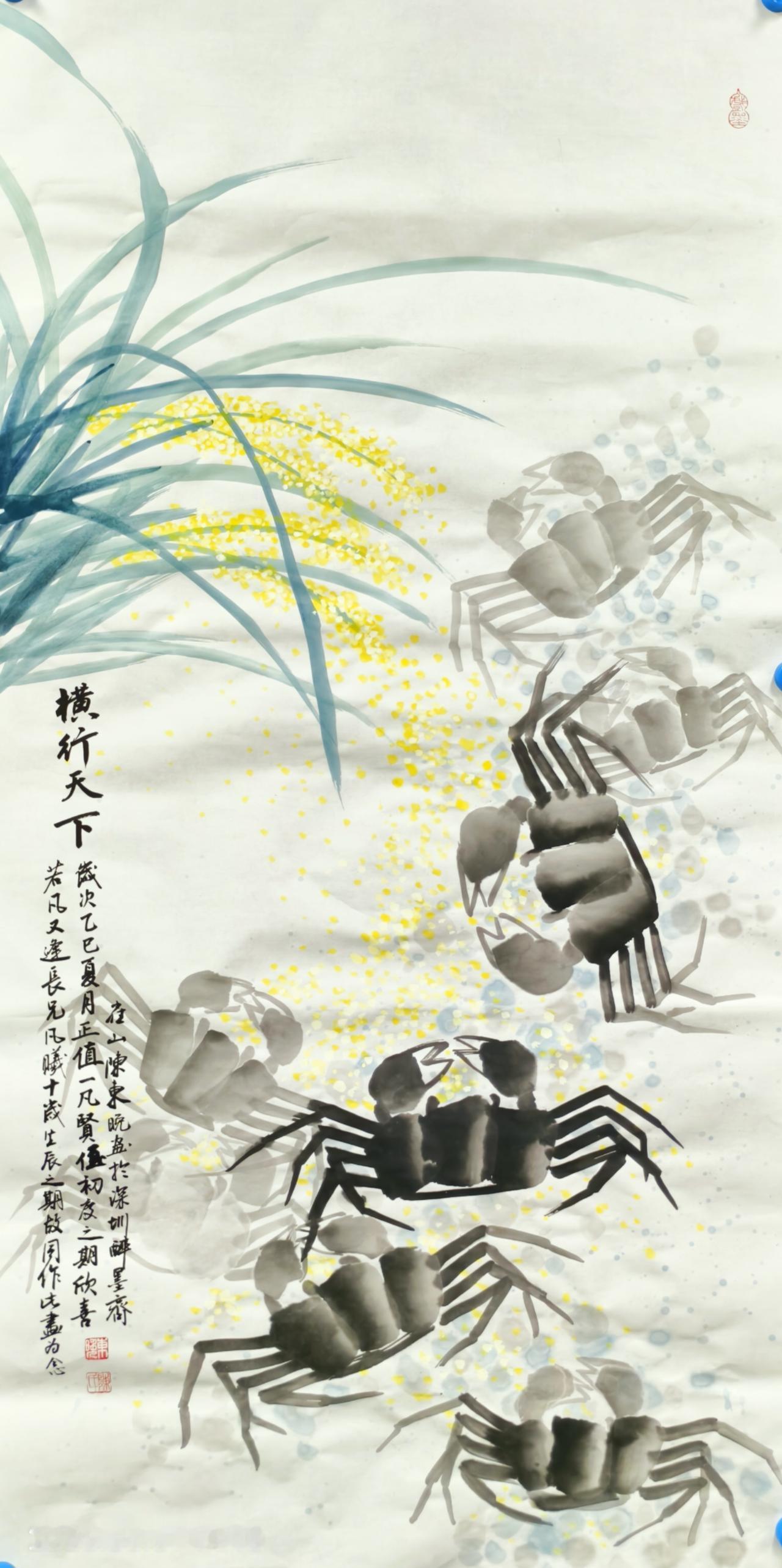 历经三月再次画细腻的传统山水，感慨万千。