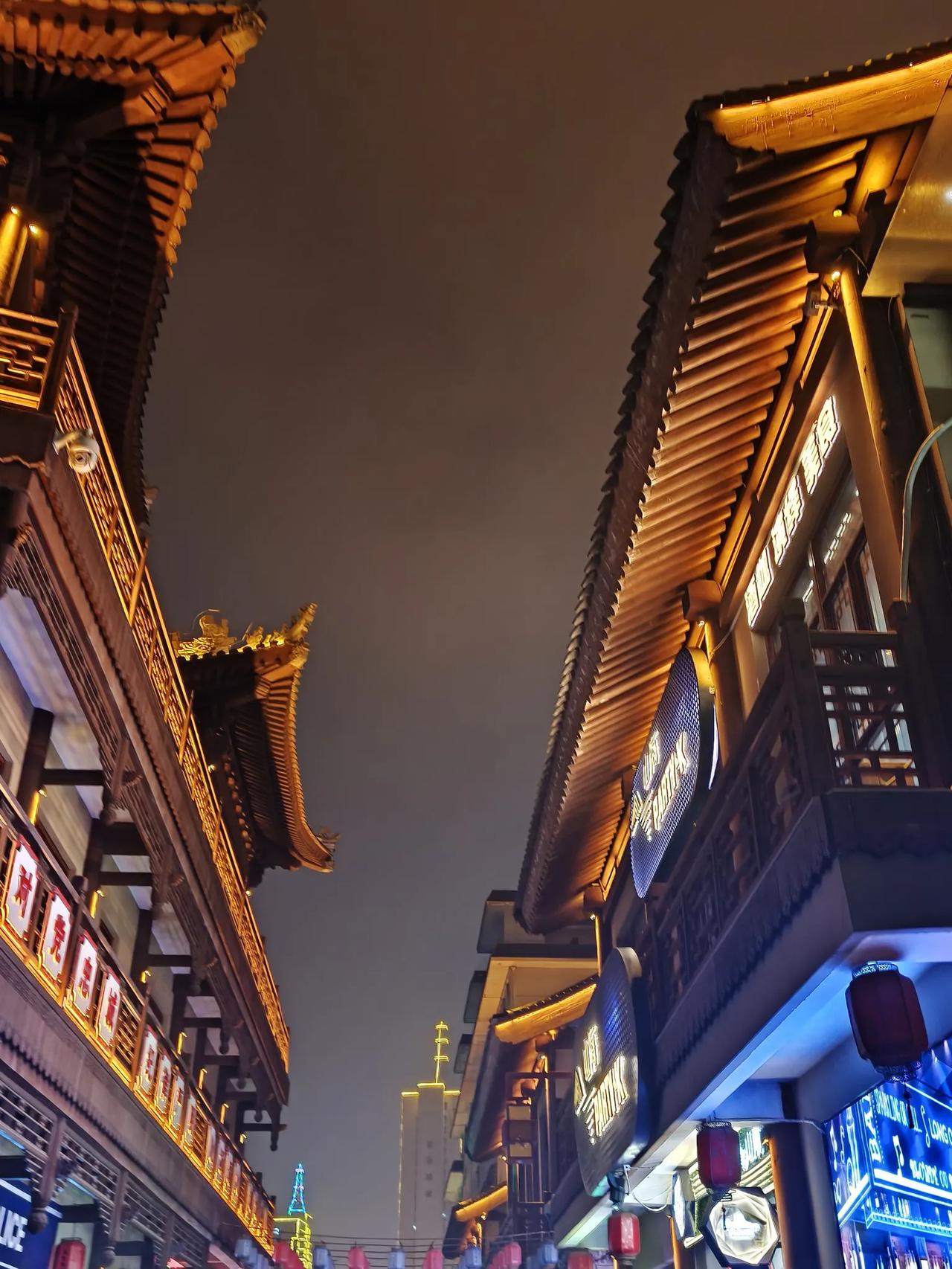 天水古城夜景