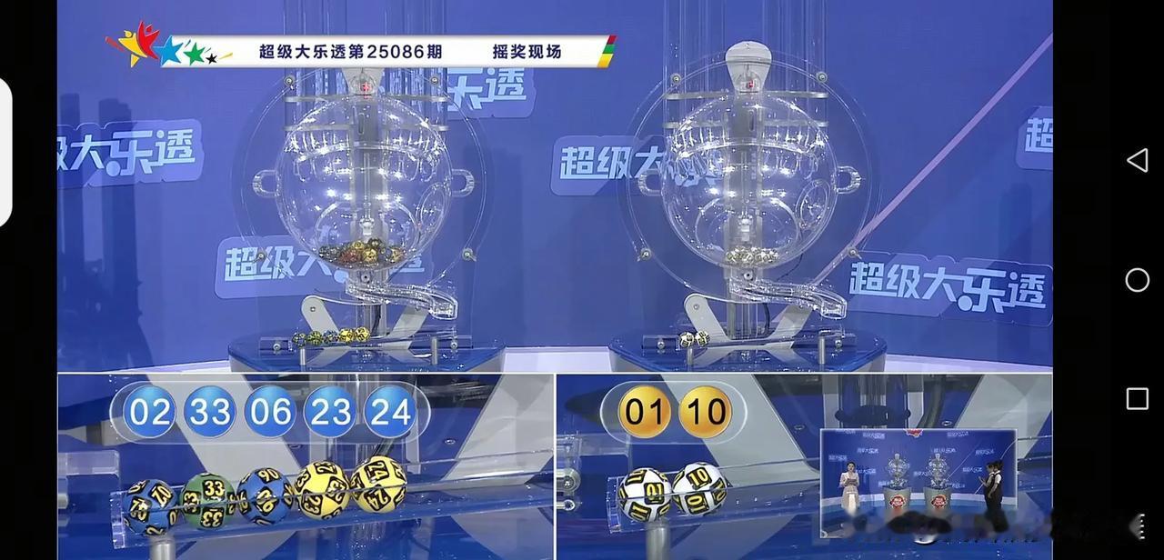 大乐透087 期：0头降温，大尾升温，2区转暖
上期开出02 06 23 24 