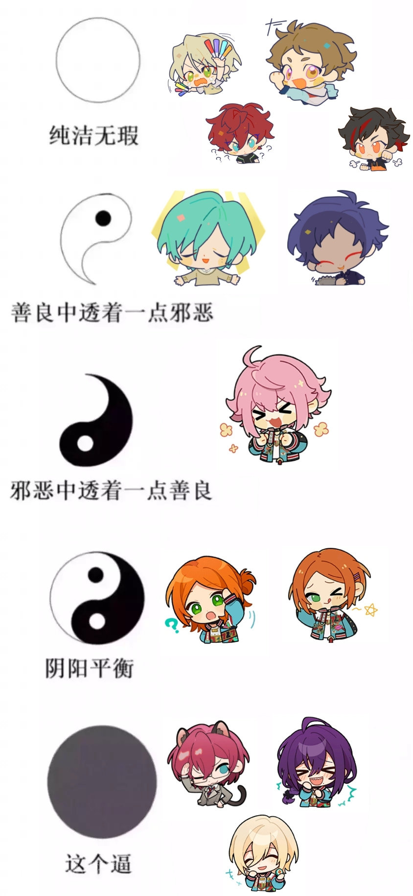 我眼中的小偶像们#偶像梦幻祭##偶像梦幻祭2# ​​​