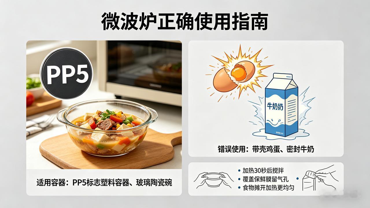 如何避免微波炉加热食品带来的危害
微波炉是厨房里的“快枪手”，但用不对也可能埋下