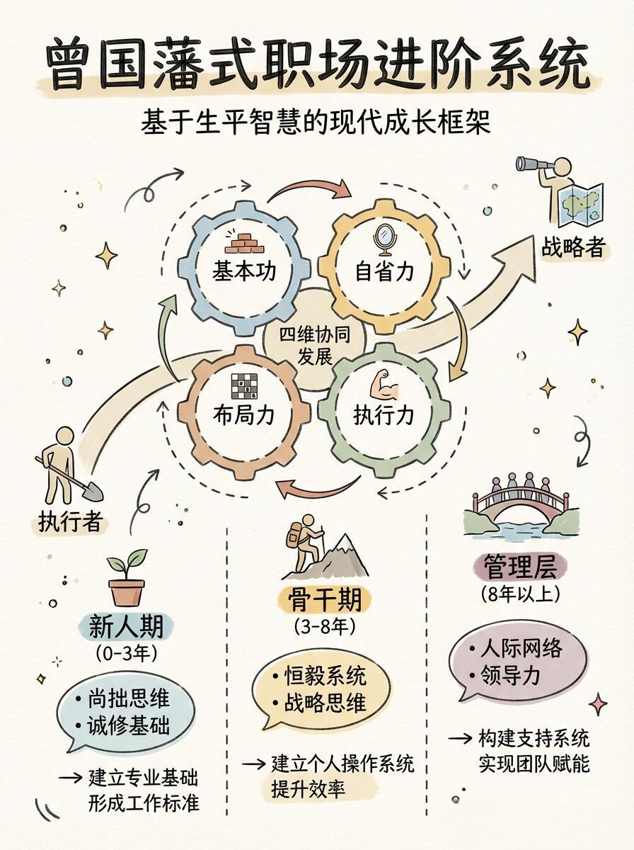 曾国藩式的职场进阶系统，规划布局思维一下子就打开了历史知识