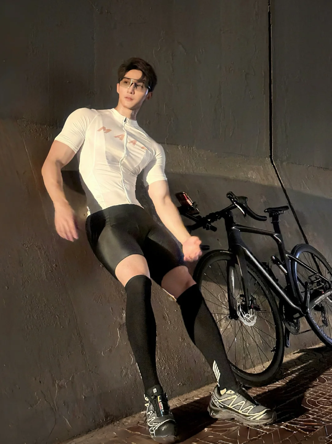 夜骑好像真的有魔力🚴