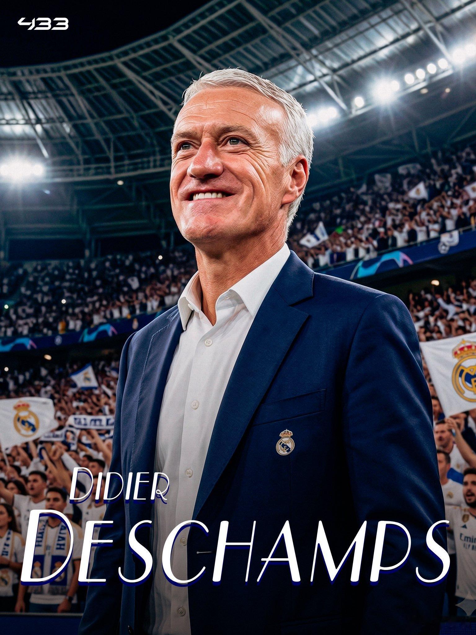 【传闻】据报道，德尚进入皇家马德里下赛季主教练候选名单。他将在世界杯后离开法国国