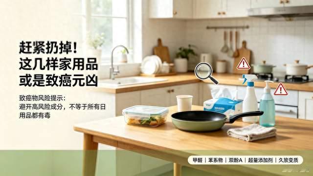 赶紧扔掉！这几样家用品或是“致癌元凶”，很多人还当成宝......