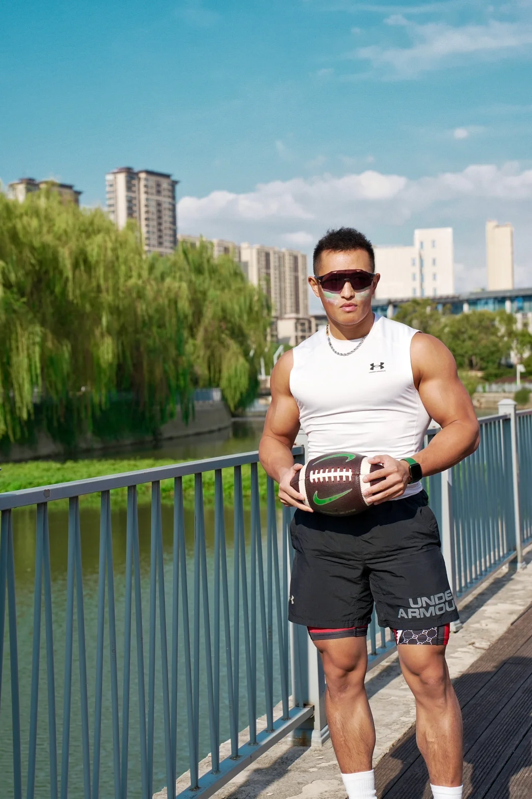 天气好就得出来打打球🏈