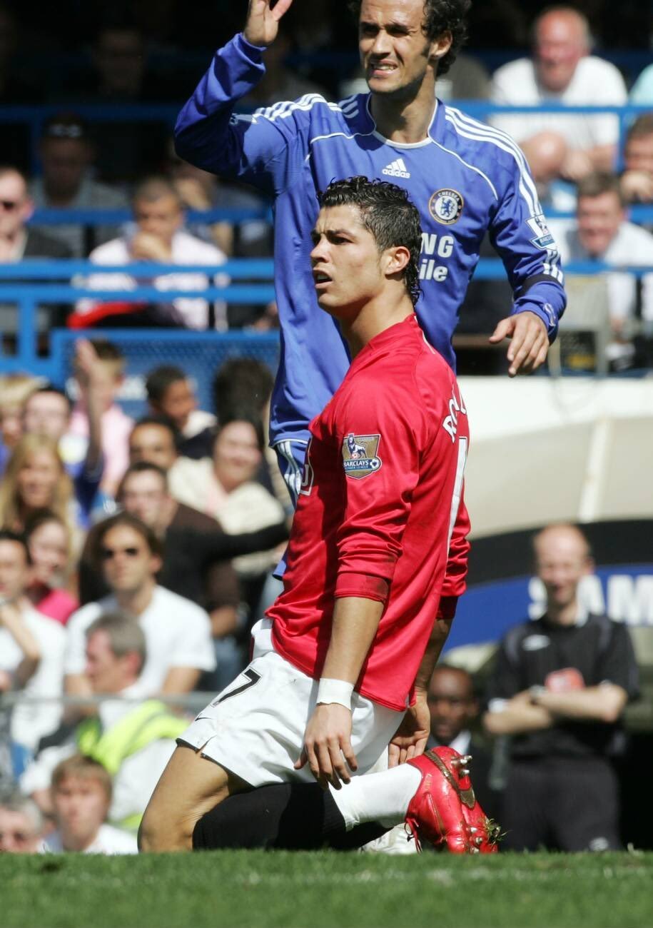 C罗不可复制的MVP和c罗一起siu到最后曼联 📷2008.4.26，曼联vs