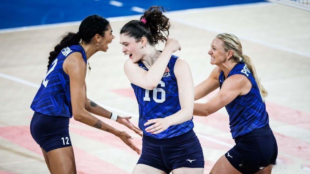 2026 女排世联赛（VNL）第二周收官之日 – 美国以 3-1 战胜塞尔维亚，