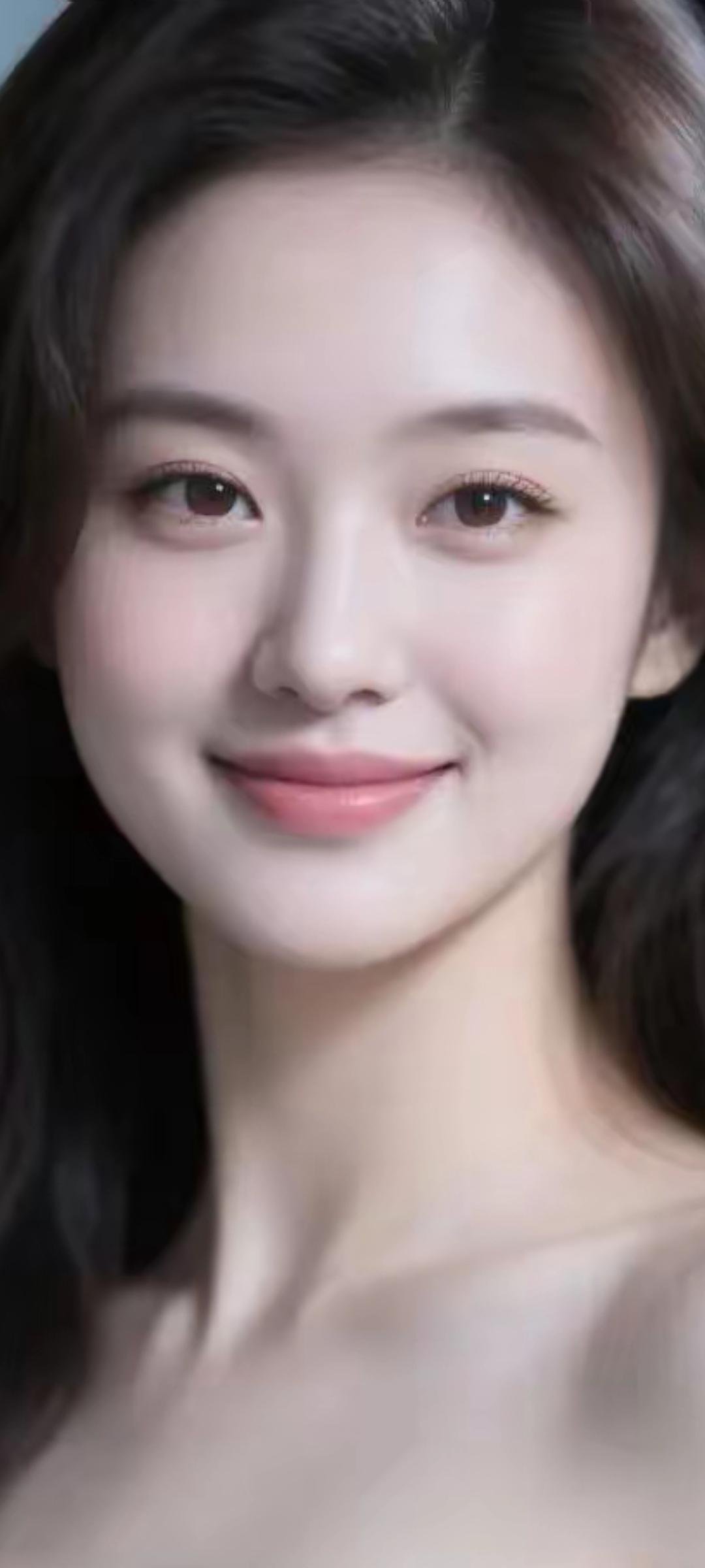 温柔甜美的微笑，元气满满的一天！😊✨