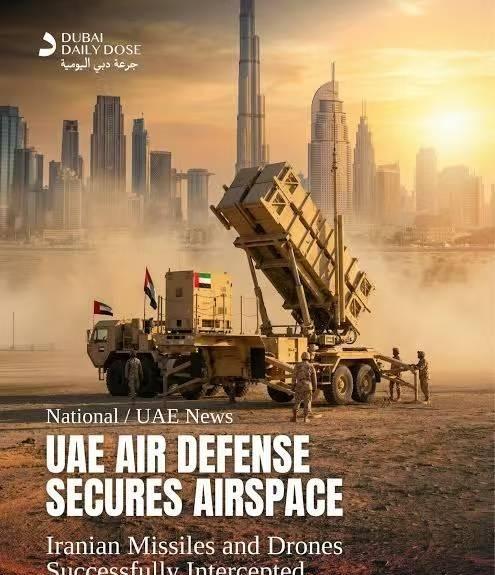 阿联酋国防部战报，过去24小时，探测到17枚伊朗导弹，拦截16枚，拦截率94%，