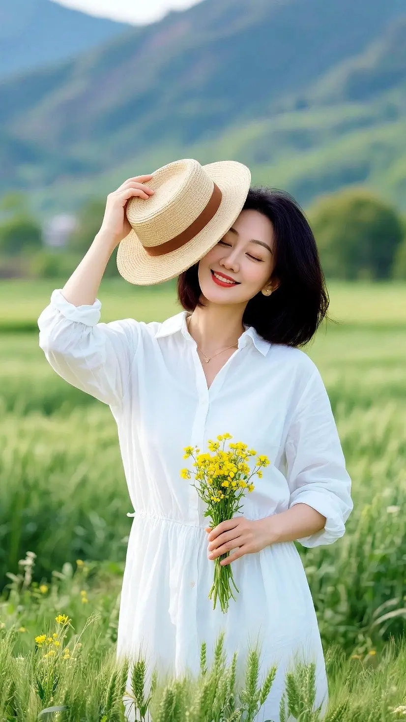 AI田园清新照 随变ai随便玩 伙伴计划广告分成玩法达人