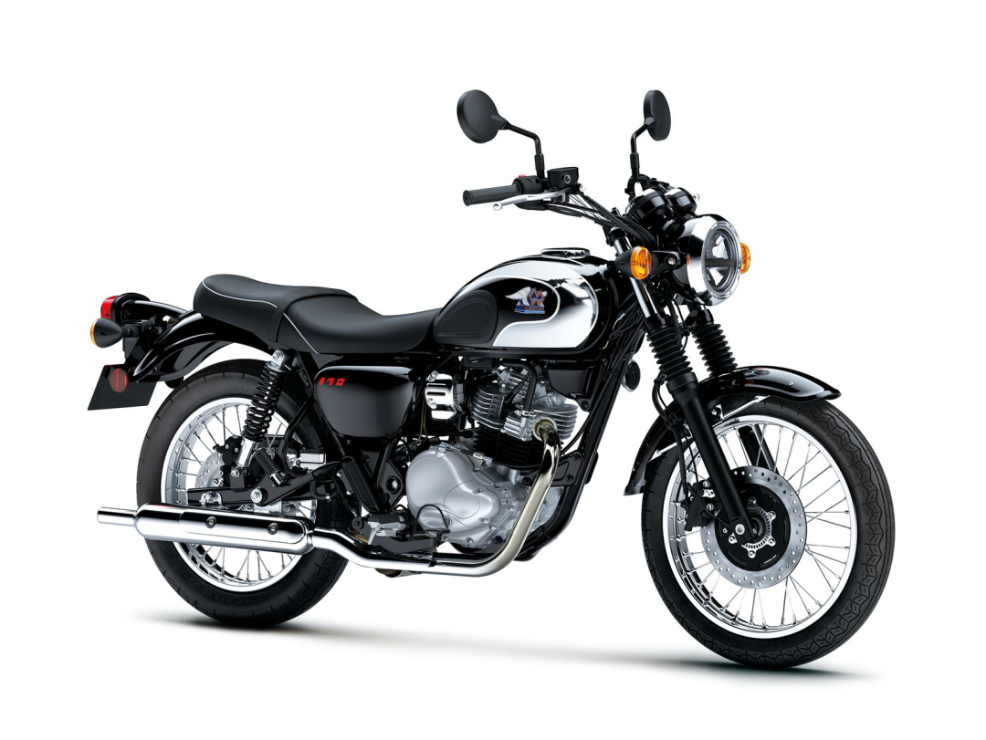 车市热门[超话] Kawasaki 2026 复古车 目黑Meguro S1欧洲