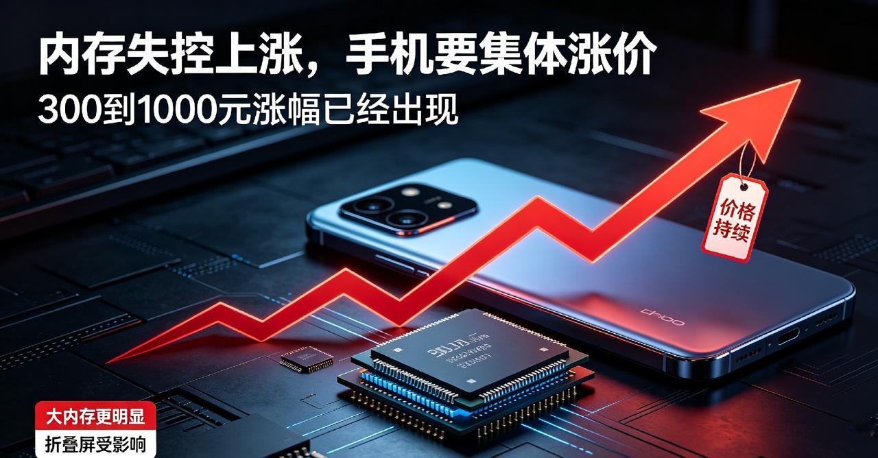 内存价格疯狂上涨，全行业手机要集体涨价？还能等降价吗
 
手机涨价已经不是传闻，