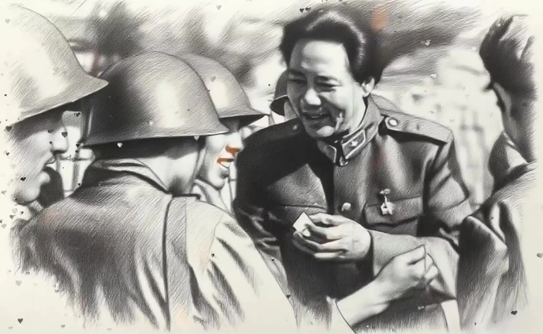 即使是太阳的虚影 ，但也有振奋人心的力量手绘