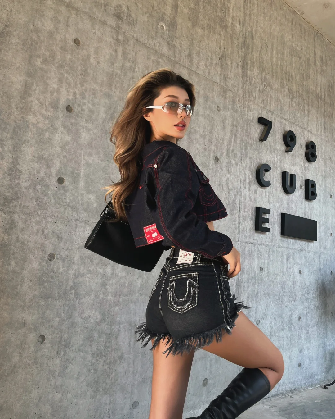 outfit*专属牛仔的美式复古感