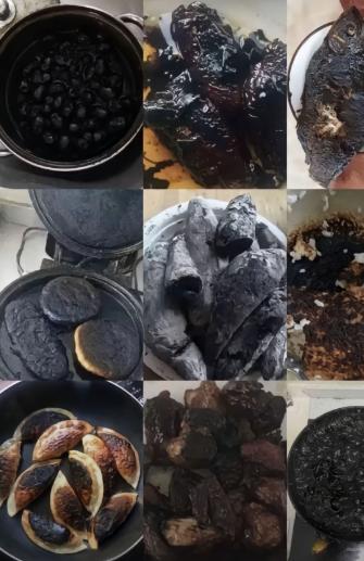 这是朋友圈里看到的别人发的“美食图”。
大家觉得这种精神是不是值得学习。
屡战屡